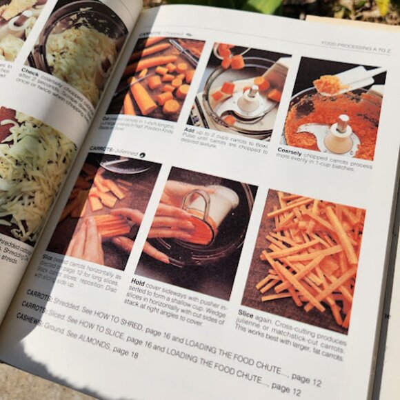 Cooking With A Food Processor Cookbook Book Hardcover GENERAL ELECTRIC 1978 - Picture 5 of 12